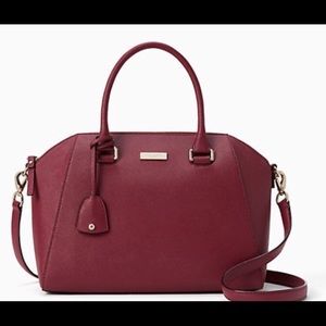 NWT ♠️ Kate Spade Pippa Tilden Place Rioja